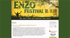 Desktop Screenshot of enzo-festival.de