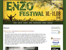 Tablet Screenshot of enzo-festival.de